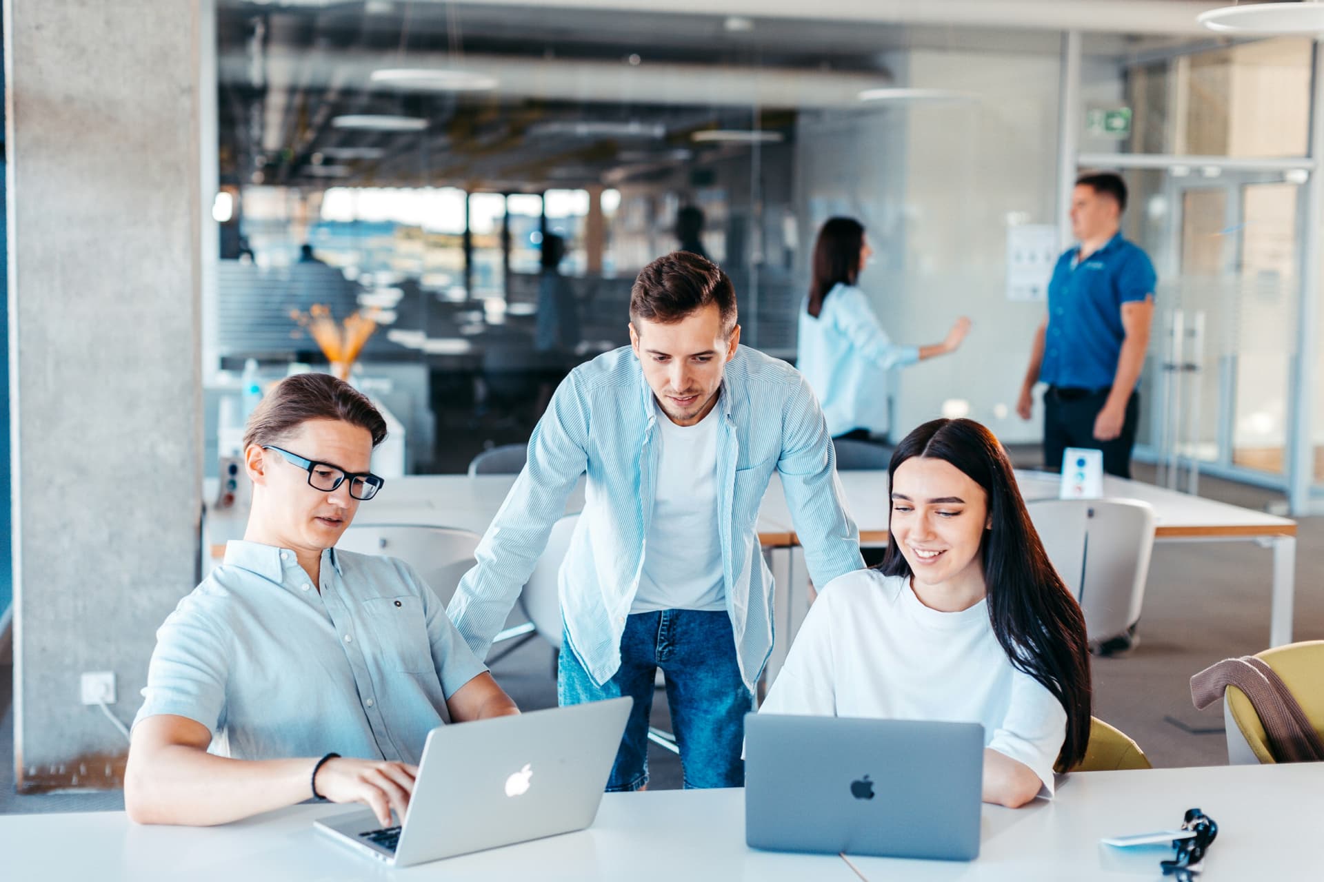 Business team collaboration